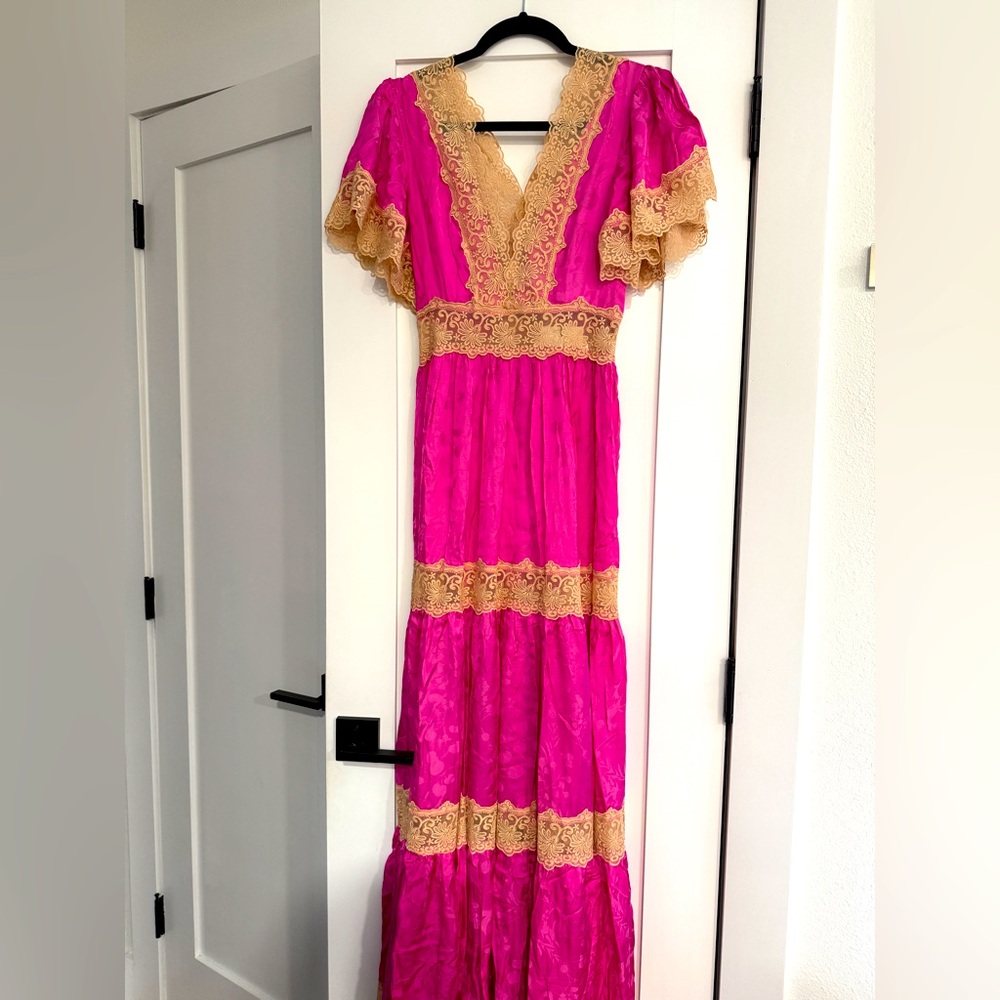 Spell and the Gypsy Collective Ocean Gown Size Small. 
Free People🌸